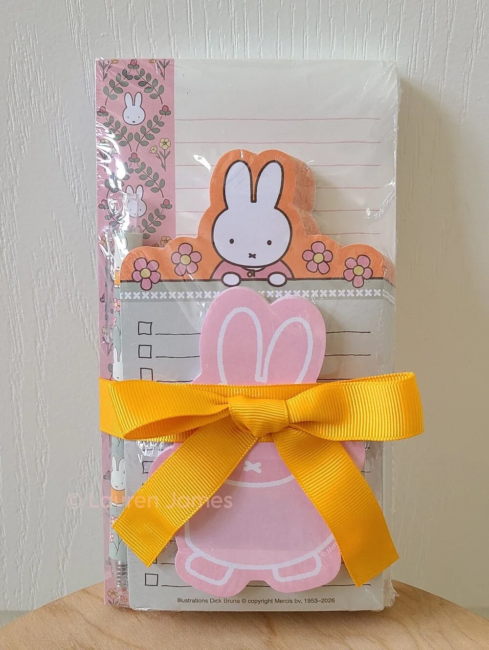 Miffy Flowers and Butterflies Notepad Set